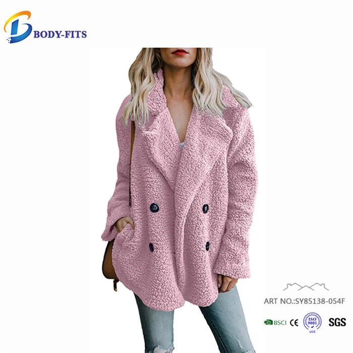 Women Pink Coats